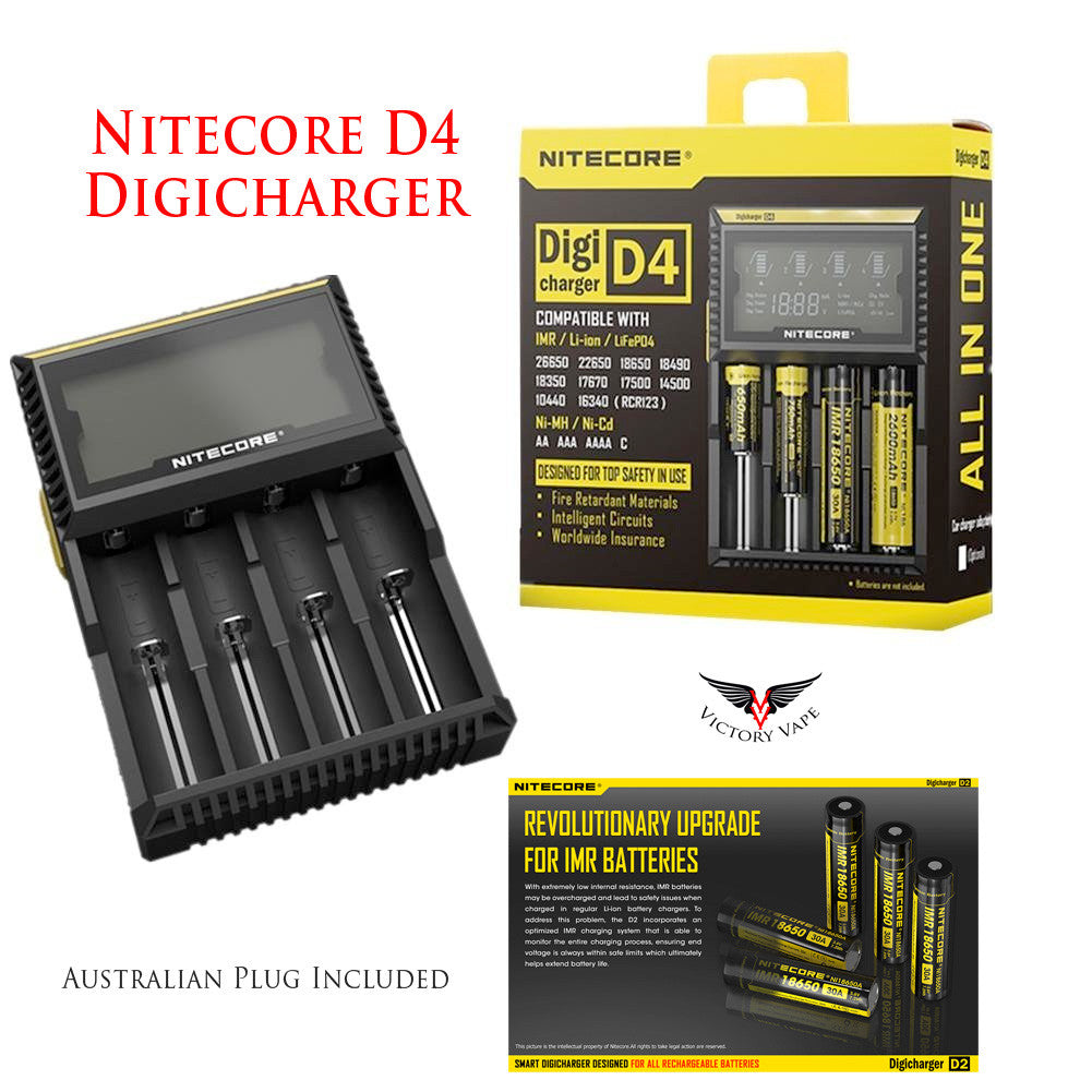  Nitecore Digi D4 Battery Charger 