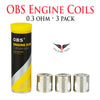 OBS Engine Sub Coils • 3 pack • 0.3 ohms
