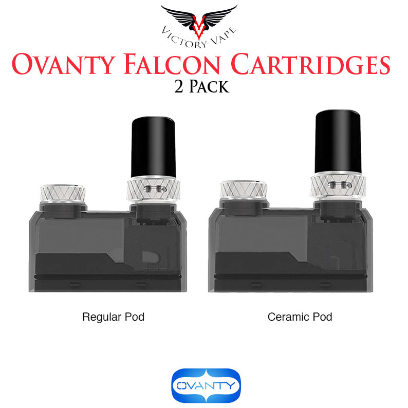  Ovanty Falcon Pod Replacement Cartridges • 2 Pack 1.8ml 