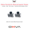 OXVA Velocity Replacement Pod cartridge • 2 Pack 5ml