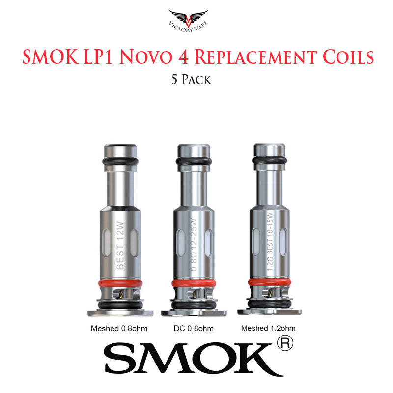  SMOK LP1 Novo 4 Pod Replacement Coils  • 5 Pack 