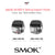  Smok Nord X Pod Cartridge • 3 Pack 6ml (no coil) 