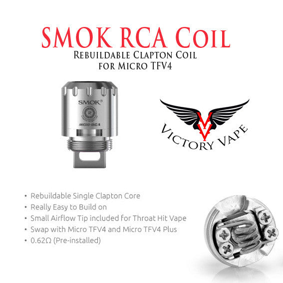  SMOK RCA Rebuildable Clapton coil 