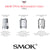  SMOK TFV16 Mesh Coils • 3 Pack 