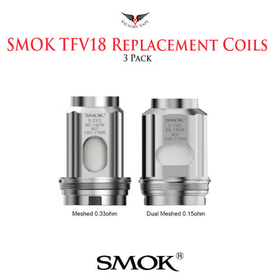 Smok TFV18 Replacement Coils • 3 Pack