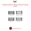 Steam Crave Mesh Strip Coils • 10 pack