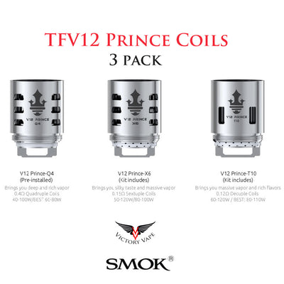 SMOK TFV12 Prince Coils • 3 pack