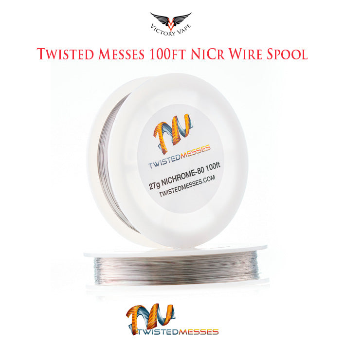  Twisted Messes 100ft NiChrome NiCr Wire Spool 