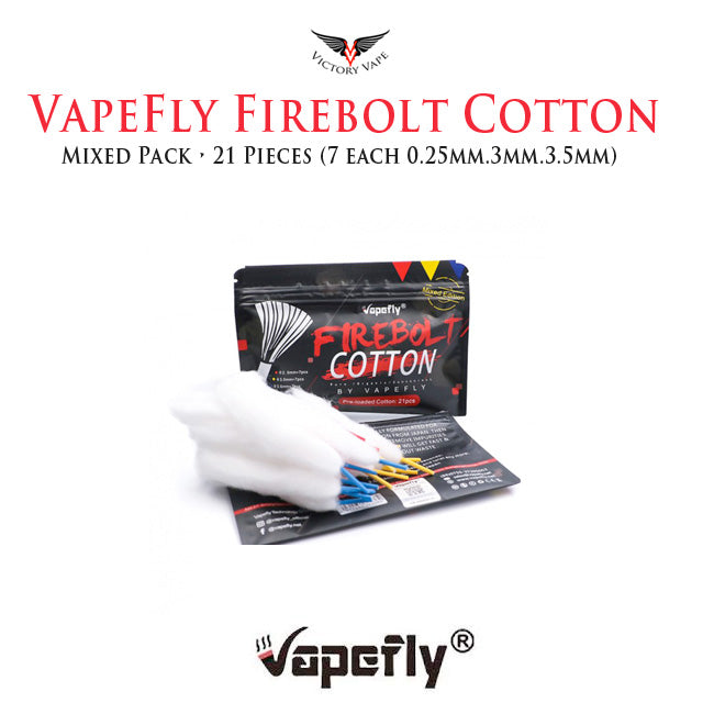  Vapefly Firebolt Organic Cotton • 21 pieces (MIXED PACK) 