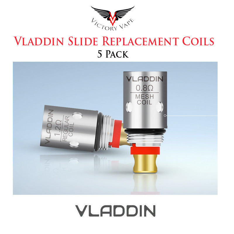  Vladdin Slide AIO Pod Coils • 5 Pack 