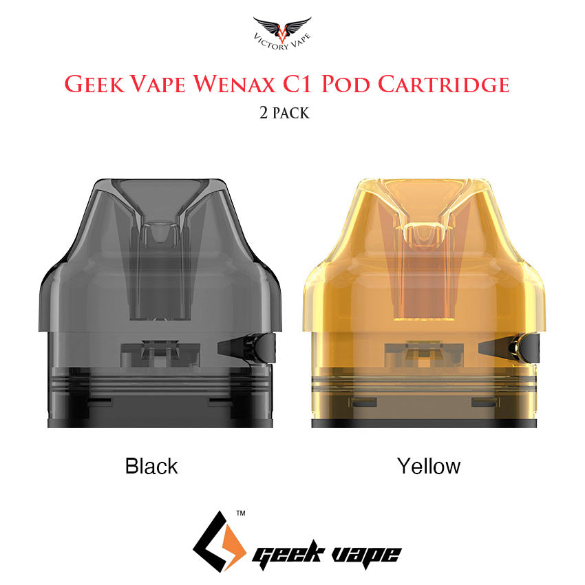  Geek Vape Wenax C1 Pod Cartridge • 2 Pack 3ml 