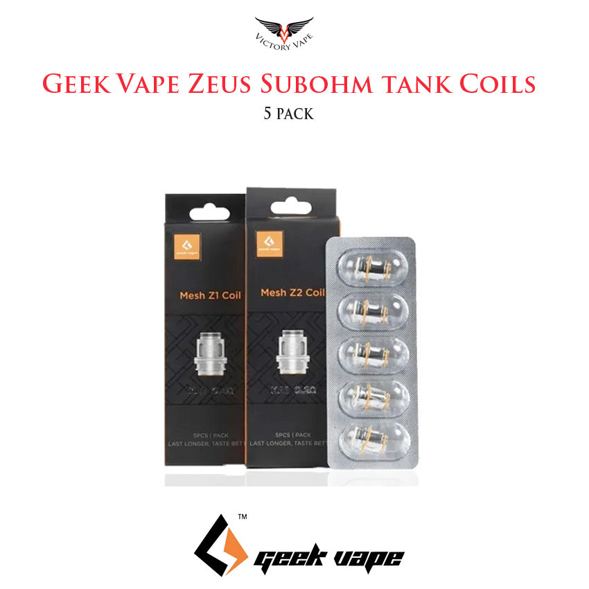  Geek Vape Zeus Z Subohm Tank Coils • 5 Pack 