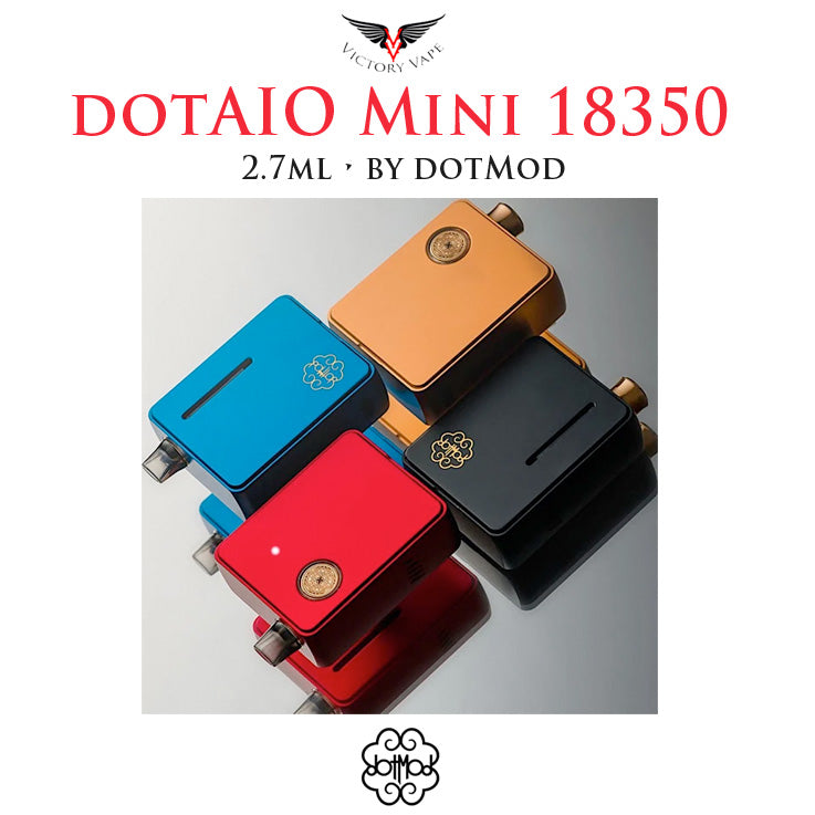 dotmod dotAIO MINI MTL/DTL 18350 Pod Style Starter Kit • 2.7ml 