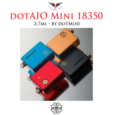 dotmod dotAIO MINI MTL/DTL 18350 Pod Style Starter Kit • 2.7ml