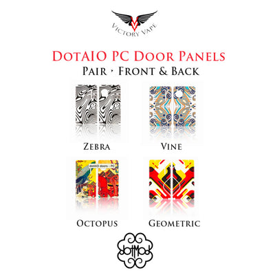 dotAIO painted polycarbonate doors • pair