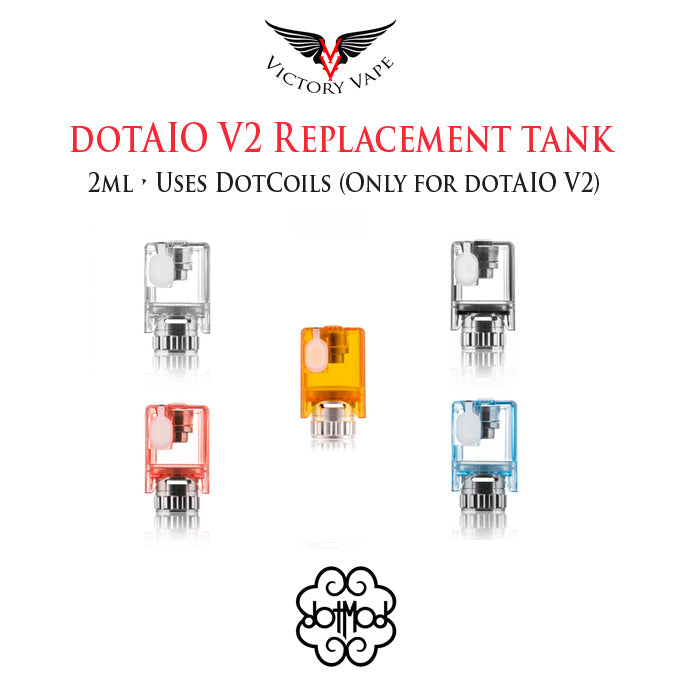  dotAIO V2 Replacement Pod Tank 2ml 