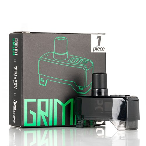  HELLVAPE X GRIMM GREEN GRIMM POD CARTRIDGE •  NO COIL (POD ONLY) 