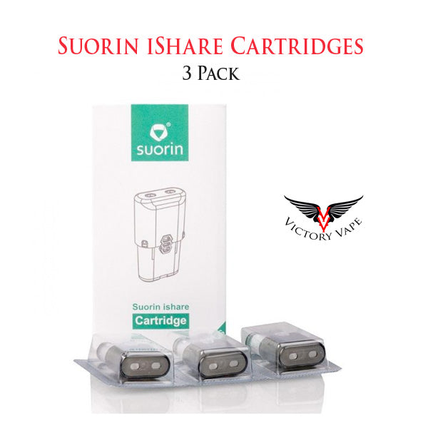  Suorin iShare Pod Cartridges • 3 pack 