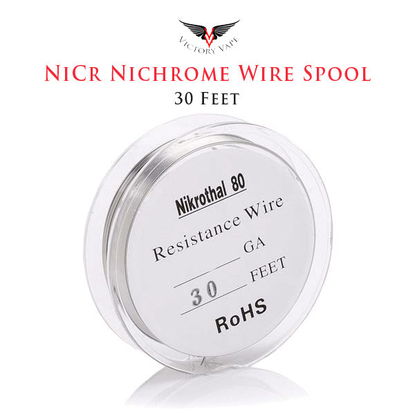  NiCr Nichrome Nikrothal 80 Wire Spool 30ft 