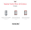 SMOK Vape Pen 22 Coils • 5 pack
