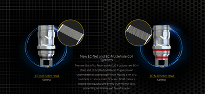 Eleaf EC Replacement coils • 5 pack • (fit Atlantis, Triton, Melo, IJust 2, iJust S)